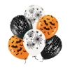 Balony halloween ozdoby dekoracje halloween nietoperz pająk balon 6szt